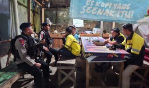 Cegah Gangguan Kamtibmas dan Curanmor, Brimob Kaltim Intensifkan Patroli Sambang Warga di Samarinda